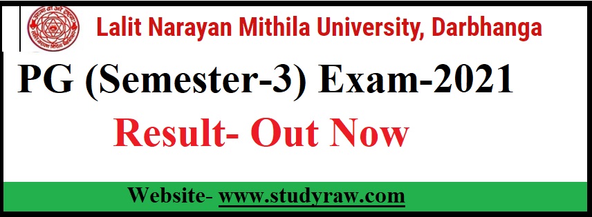 LNMU PG Sem-3 Result-2022 (M.A, M.Sc & M.Com)- Download