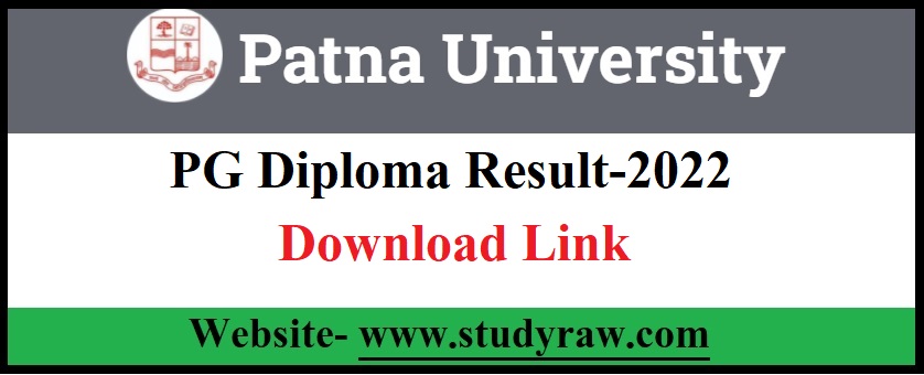 Patna University PG Diploma Result-2022 Download Link