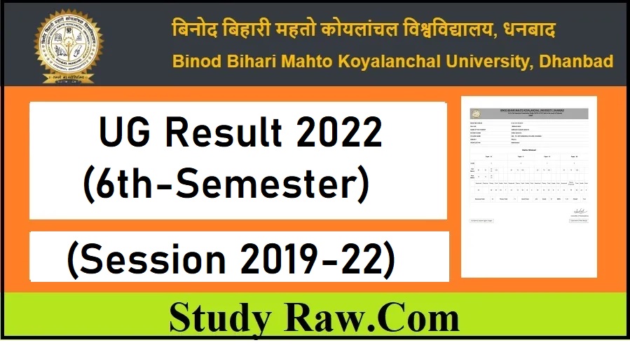 BBMKU UG 6th-Semester Result 20222- Download Link