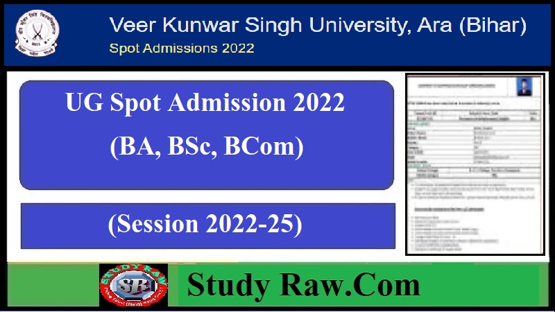 VKSU UG On-Spot Admission 2022- Apply Online