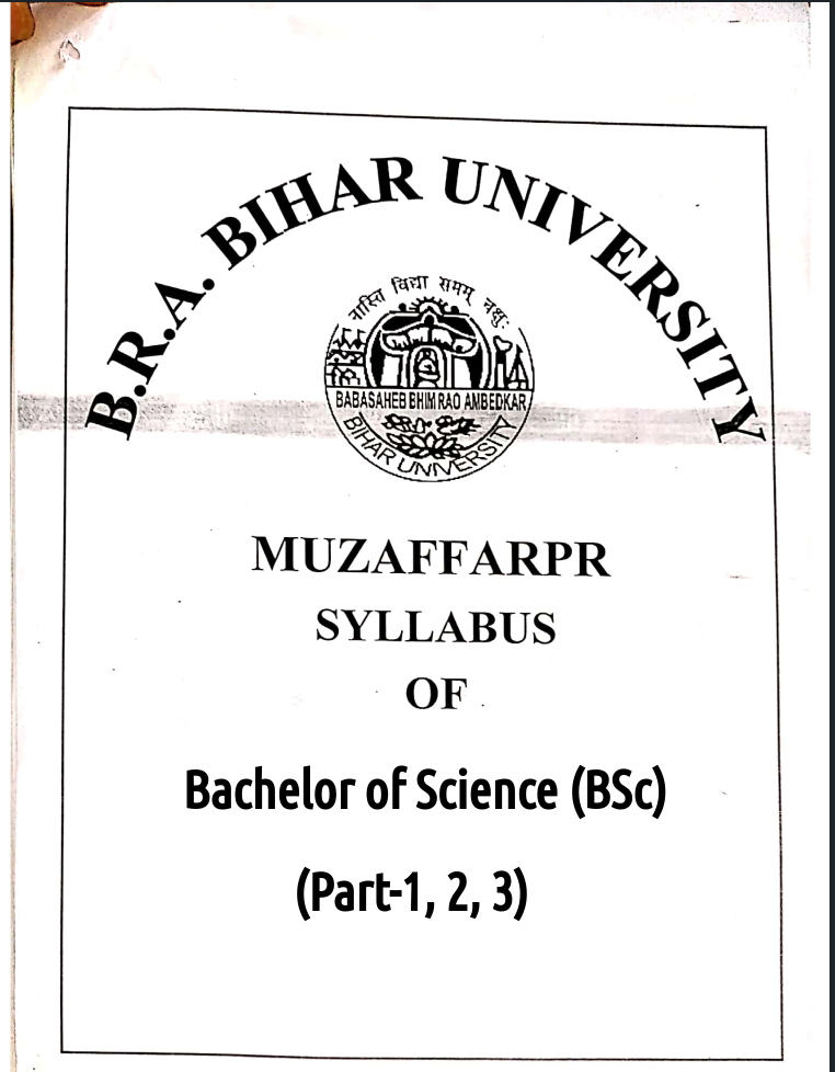 BRABU Bachelor of Science (BSc) Syllabus Part-1, 2, 3