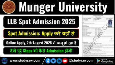 Munger University LLB Spot Admission 2025